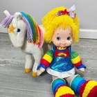 Vintage 1983 Rainbow Brite Starlite Horse and Retro 2016 Doll Colorful Lot