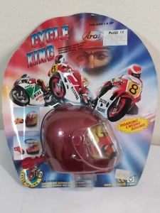 Raro De Colección Casco Cycle King Lanzador de Bicicleta Nuevo en Tarjeta - Imagen 1 de 7