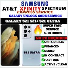 AT&T Spectrum USA SAMSUNG UNLOCK CODE GALAXY S22 + S22 ULTRA S20 FE 5G