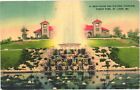St. Louis Missouri Rest House und elektrischer Brunnen Forest Park Postkarte