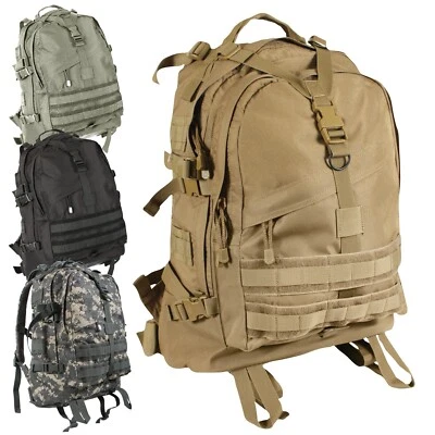 Rothco Grande Pacote de Transporte - Mochila, Mochila - Preto, Coiote Bronzeado, Folhagem, ACU - Imagem 1 de 2