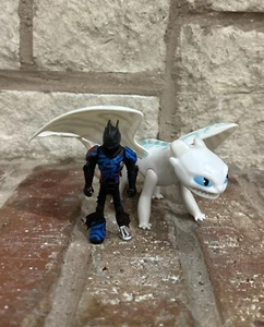 Drachenzähmen leicht gemacht Schluckauf & Lightfury blaue Markierungen - SIEHE BESCHREIBUNG - Bild 1 von 8