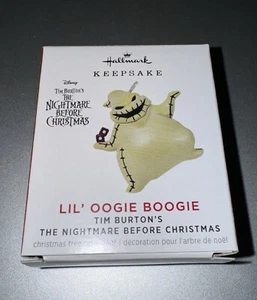Ornamento Hallmark Keepsake 2021 Lil Oogie Boogie miniatura NBC QXM8323 - Imagen 1 de 7