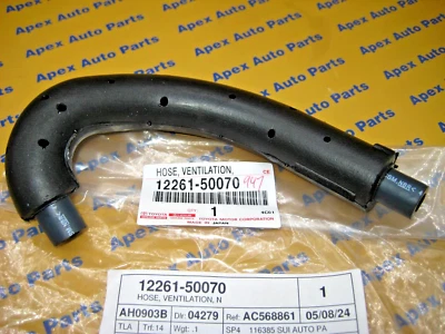 Toyota 4Runner Tundra Sequoia Land Cruiser PCV Ventilation Hose 4.7L V8 OEM - Image 1 of 4