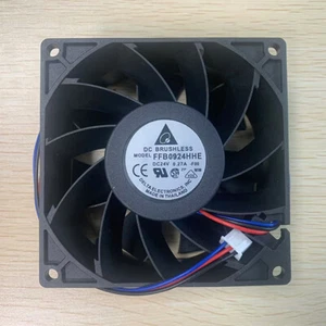 1PZ Nuova Ventola di Raffreddamento Inverter Delta FFB0924HHE 9038 DC24V 0.27A 9CM 3Pin - Foto 1 di 1