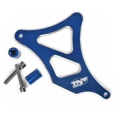 COPRI PIGNONE ALLUMINIO AM6 BLU ANODIZZATO HM CRM 50 DERAPAGE 2003-2019 - Imagem 1 de 2