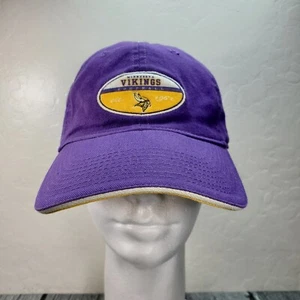 Minnesota Vikings Mütze Erwachsene Reebok NFL Gridiron Classic verstellbar Kappe lila - Bild 1 von 14