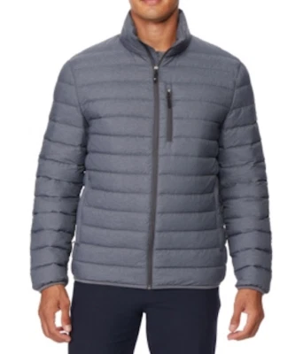 32 Degrees Gray L Mens Jacket Shadow Large Packable Full-Zip - Image 1 of 4