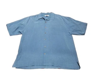 Camisa hawaiana Tommy Bahama 100% seda para hombre XL bordada ISLAND RIDER y logotipo - Imagen 1 de 5