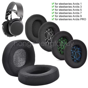 Ear Pads for SteelSeries Arctis 1 3 5 7 9 Pro Gaming Headphone Cushion Cover - Foto 1 di 30