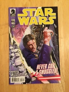 SIGNED x2 Star Wars #3 2013 Dark Horse UNREAD Carlos D'Anda & Gabe Eltaub - Picture 1 of 8