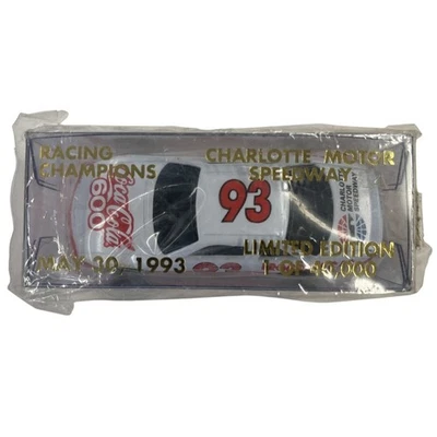 Racing Champions Charlotte Motor Speedway #93 Coca Cola 600 1:64 fundido - Imagem 1 de 2