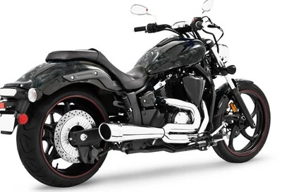 SISTEMA DE ESCAPE FREEDOM PERFORMANCE COMBAT 2 EN 1 PARA YAMAHA STRYKER 11-UP Foto 1 de 3