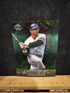 2023 Leaf Trinity Mega Box - Carbon Steel - Reggie Jackson #3/5 - Picture 1 of 2