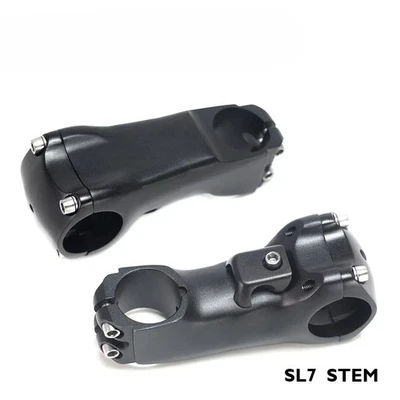 Vástago de aleación para bicicleta de carretera piezas espaciadores y tapas 28,6-31,8 * 70-100 mm vástago de manillar Foto 1 de 4