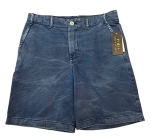 Polo Ralph Lauren Boys Size 16 Denim Chino Shorts Blue Jean NWT - Picture 1 of 6