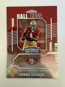 2024 Contenders Football Hall Pass Deebo Samuel Silver #23 - Picture 1 of 2