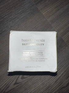 Die NEUE bareMinerals SkinLongevity Butter Drench Cream Feuchtigkeitscreme 1,7 Unzen Neu im Karton - Bild 1 von 4