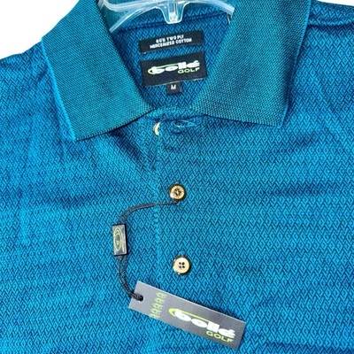 Camisa polo Bolle Golf para hombre nueva con etiquetas talla mediana verde Foto 1 de 4