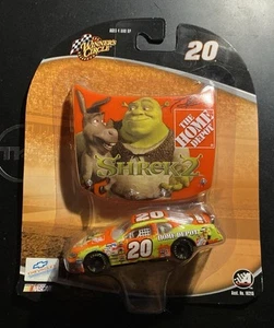 Winner's Circle Tony Stewart #20 Shrek 2 1/64 NASCAR Diecast With Hood New - Picture 1 of 5