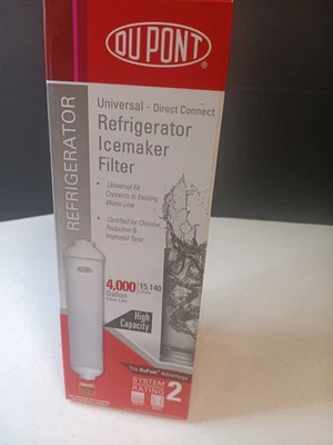 DuPont Direct Connect Refrigerator Icemaker Filter Brand New Sealed FREE SHIP - Image 1 of 4