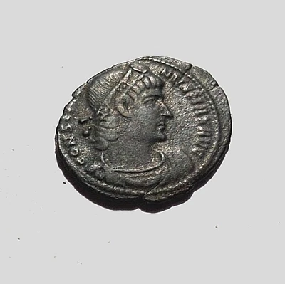 CONSTANTINE I The GREAT 333-5 A.D. ROMAN EMP. COPPER COIN - Image 1 of 3