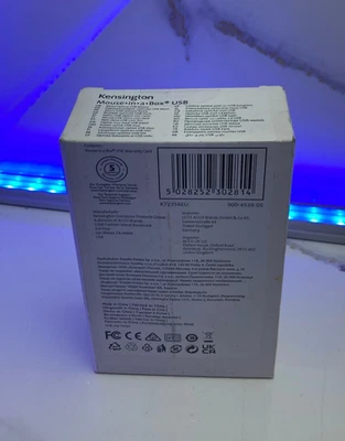 Kensington- Mouse-in-a-Box Wired Optical USB with Scroll Wheel Black (K72356EU) - Image 1 of 2