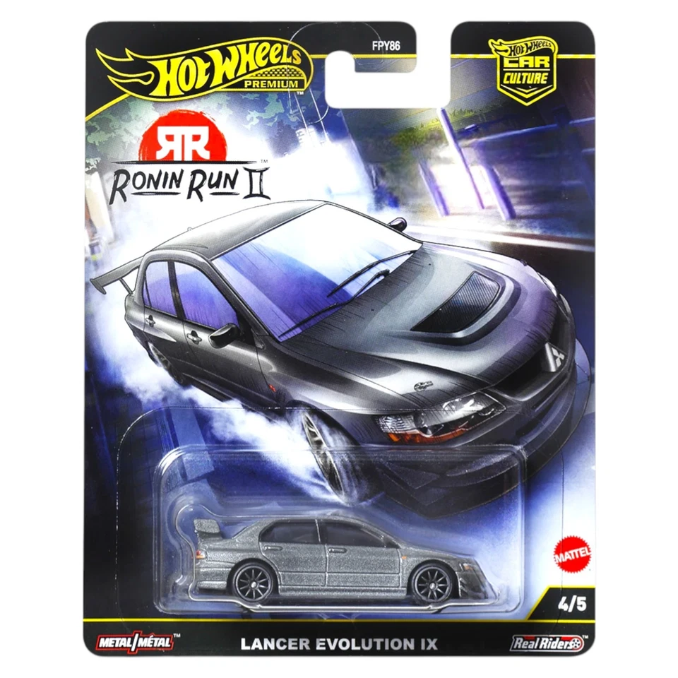 Hot Wheels 2025 - Ronin Run 2 - Mitsubishi Lancer Evolution IX - JBK86
