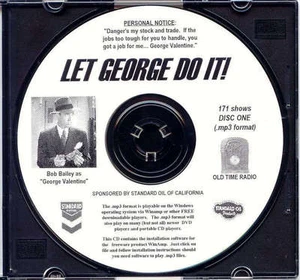 LET GEORGE DO IT - 171 Shows Old Time Radio In MP3 Format OTR On 2 CDs - Picture 1 of 1