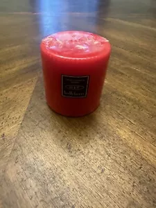 NEW Vintage Root Hollyberry Red Single Wick Pillar Candle 2.8" x 3" - Picture 1 of 4
