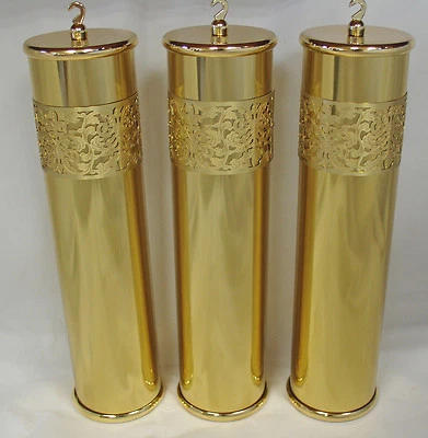 New Ornate Laser Cut Hermle/Kieninger Grandfather Clock Weight Shell Set (WS-13)