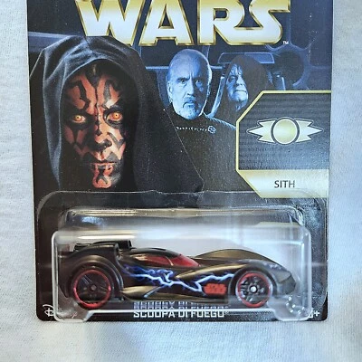 Hot Wheels Star Wars Disney Scoopa Di Fuego Sith #2 Black - Image 1 of 3