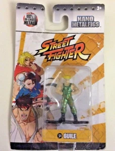 Nano Metalfigs 1,5" Street Fighter Guile nuovo con scatola sigillato - Foto 1 di 3