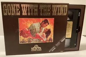 Gone With The Wind MGM VHS 2 Tape Box Set Deluxe Edition - Picture 1 of 3