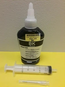 Ricarica inchiostro nero premium per HP 60 61 62 63 64 65 67 910 950 951 564 100 ml - Foto 1 di 1