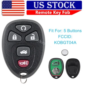 For 2005-2010 Pontiac G6 2004-2012 Chevrolet Malibu Remote Control Car Key Fob - Picture 1 of 8