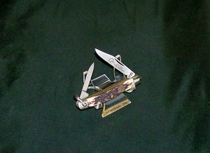 Schrade 804UH Knife W/Bail NOS "Journeyman" 1997 Ducks Unlimited No Packaging - Picture 1 of 12