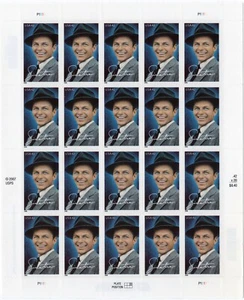 Scott #4265 FRANK SINATRA (New York) Sheet of 20 Stamps - MNH - Picture 1 of 1