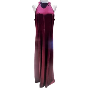 Mushare  Plus Size Halter Neck Maxi Dress Size 2X NWT Party Formal Event - Picture 1 of 7