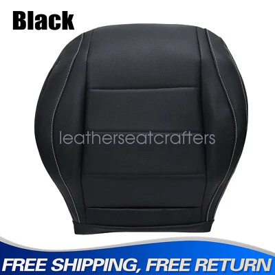 Driver Bottom Perforated Leather Seat Cover Fits 2023 2024 Mercedes-Benz GLS450 - Image 1 of 4