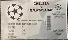 Chelsea v Galatasary 28/09/99 Champions League Ticket Stub