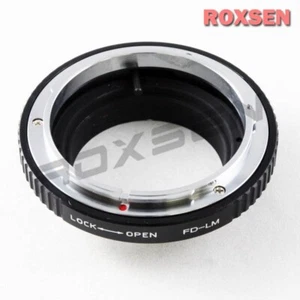 FD mount Canon lens to Leica M mount adapter L/M M6 M8 M9 Mp Typ 240 246 262 M10 - Picture 1 of 2