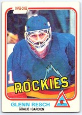 1981-82 O-Pee-Chee **C** Glenn Resch Colorado Rockies #80