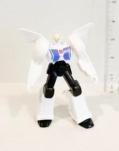 Hasbro 2016 McDonald’s Happy Meal Spielzeug Transformers Strongarm weiß schwarz Figur - Bild 1 von 2