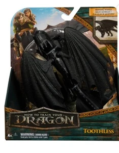Figura de película de acción en vivo How to Train Your Dragon TOOTHLESS + HIPO NUEVA 2025 - Imagen 1 de 1