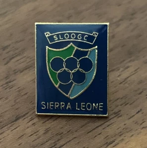Sierra Leone Undated National Olympic Committee NOC Pin - Picture 1 of 1