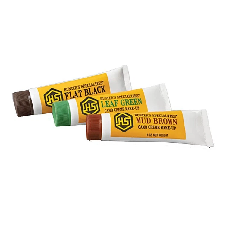 NEW Hunters Specialties Camouflage Camo Face Paint Creme Tubes  - Woodland - Image 1 of 1