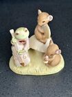 Tiny Talk - Mouse and Frog Trio - Porcelain Figurine - From 1975