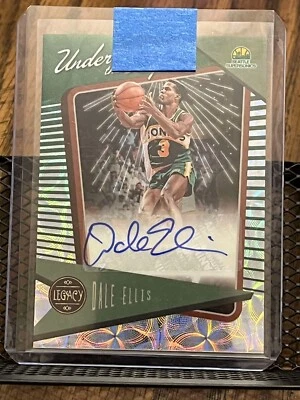 DALE ELLIS 2022-23 CHRONICLES LEGACY UNDER THE LIGHTS SONICS AUTOGRAPH AUTO CARD - Image 1 of 2
