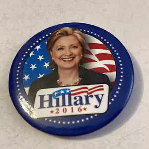 Botón de campaña electoral presidencial 2016 de Hillary Clinton 2,25"" pizarra NG - Imagen 1 de 7